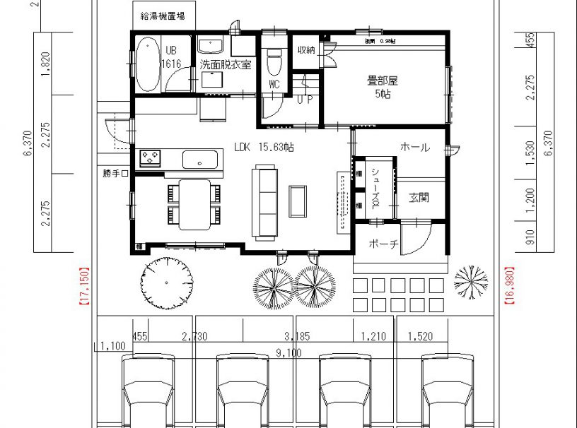 板野町大寺新規分譲地　4ＬＤＫ＋ＷＩＣ＋ＳＣ＋Ｓ新築セットプラン♪