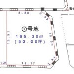 三方角地の南向き♪論田町の新規分譲地⑦号地