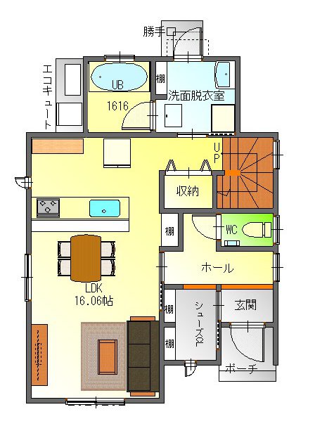 論田町本浦中　3ＬＤＫ＋WIC＋SC　省令準耐火構造新築住宅