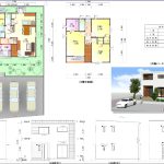 3ＬＤＫ＋SC+WIC　省令準耐火構造　石井町新築住宅　⑥号棟