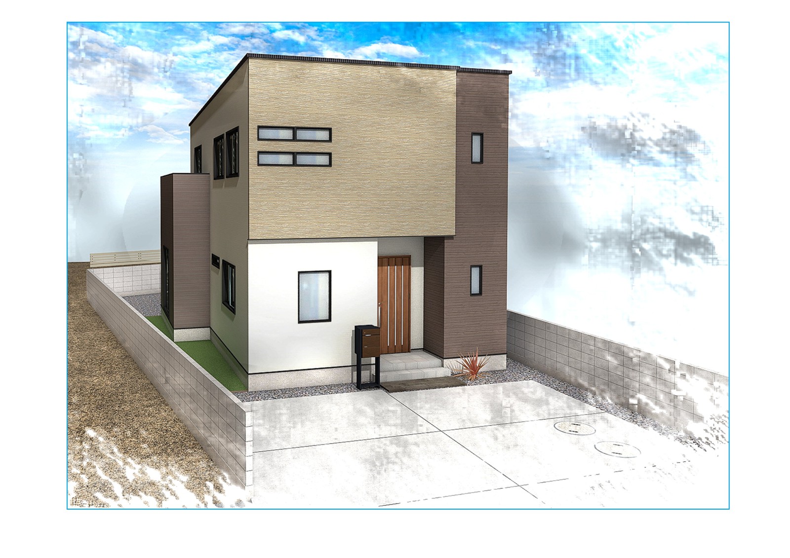 名東町2丁目　省令準耐火構造　1階完結型3SLDK新築住宅　登場