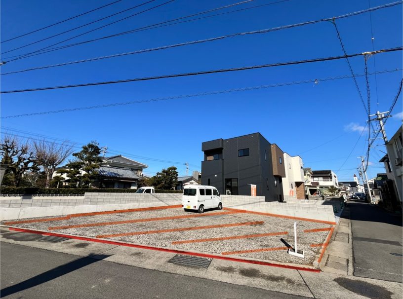 人気の名東町１丁目に東南角地の１区画限定物件登場！