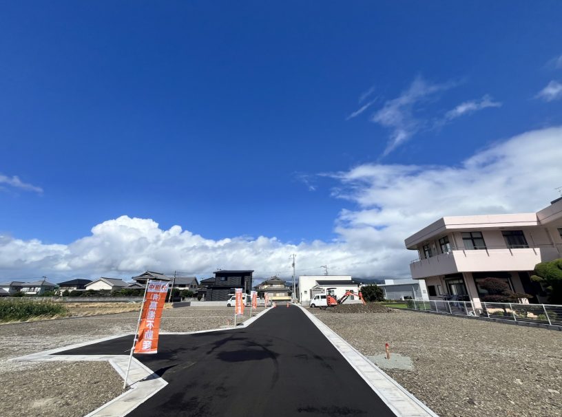 ゆめタウンや藍住インターが近い北環状線からすぐそこ　第二期分譲スタート♪　藍住町徳命新規分譲地　髙橋不動産