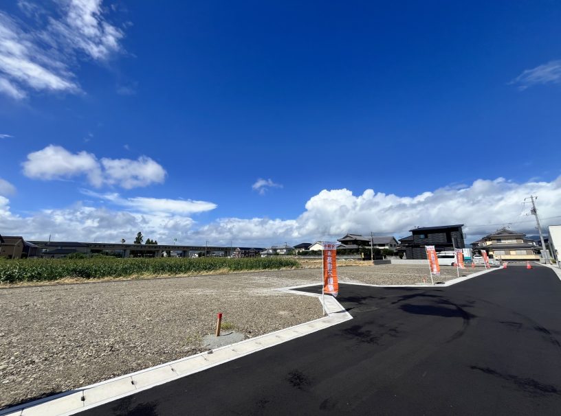 ゆめタウンや藍住インターが近い北環状線からすぐそこ　第二期分譲スタート♪　藍住町徳命新規分譲地　髙橋不動産