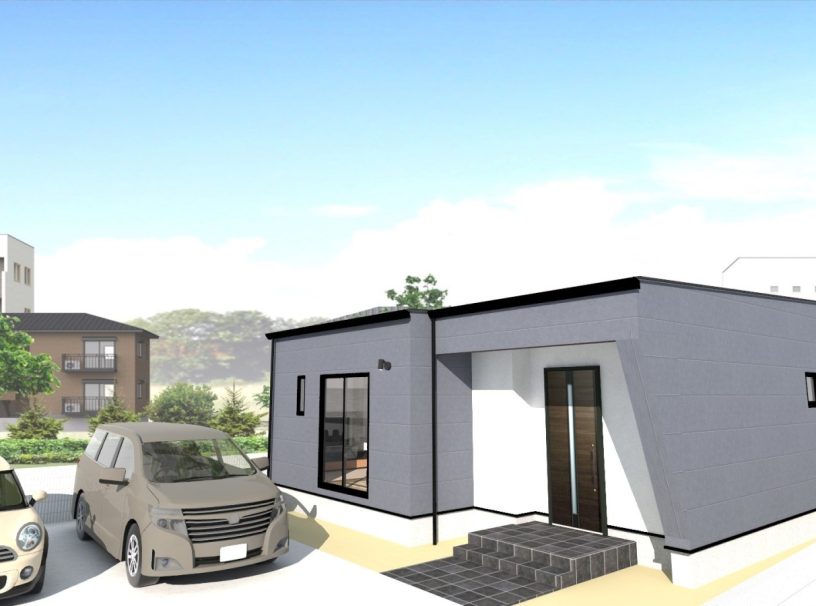沖洲　ZEH水準省エネ適合新築平屋住宅　3ＬＤＫ＋SC+WIC